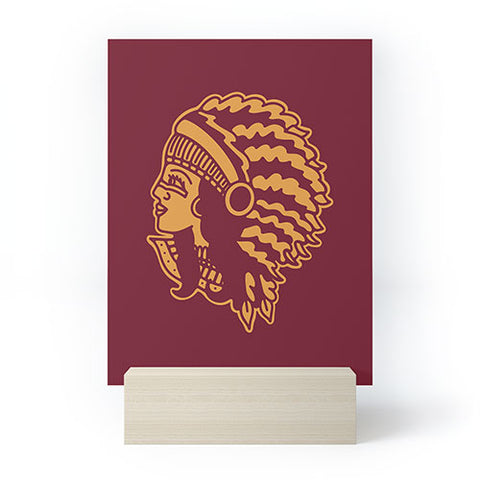 Nick Quintero Headdress Mini Art Print