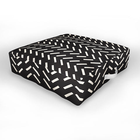 Nick Quintero Herringbone Outdoor Floor Cushion