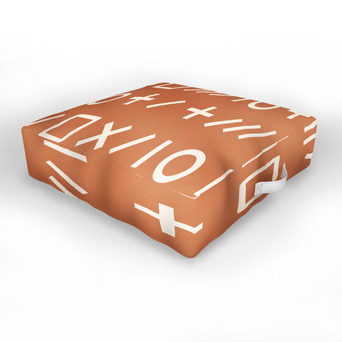 Nick Quintero Line Etch Outdoor Floor Cushion