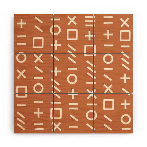 Nick Quintero Line Etch Wood Wall Mural