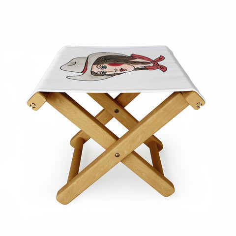 Nick Quintero Marker Cowgirl Folding Stool