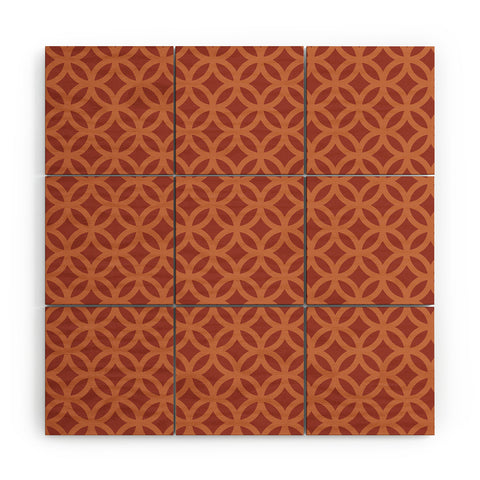 Nick Quintero Modern Grid 1 Wood Wall Mural