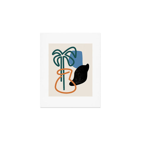 Nick Quintero Palm Tree Vase Art Print