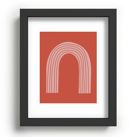 Nick Quintero Pink Arch Recessed Framing Rectangle