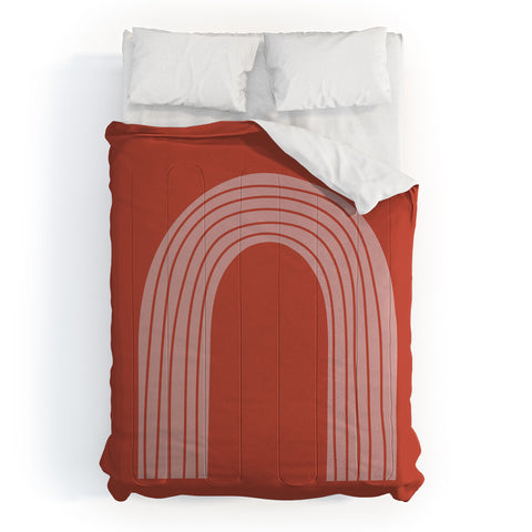 Nick Quintero Pink Arch Comforter