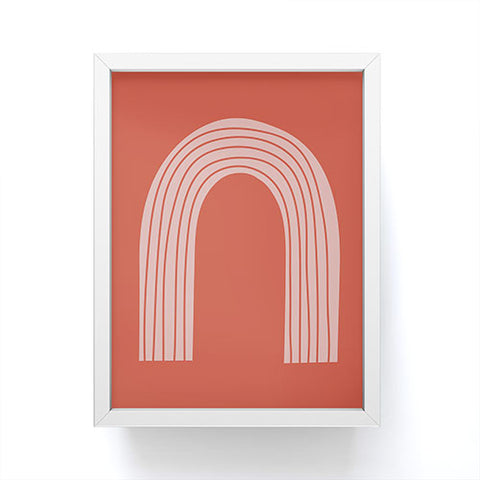 Nick Quintero Pink Arch Framed Mini Art Print