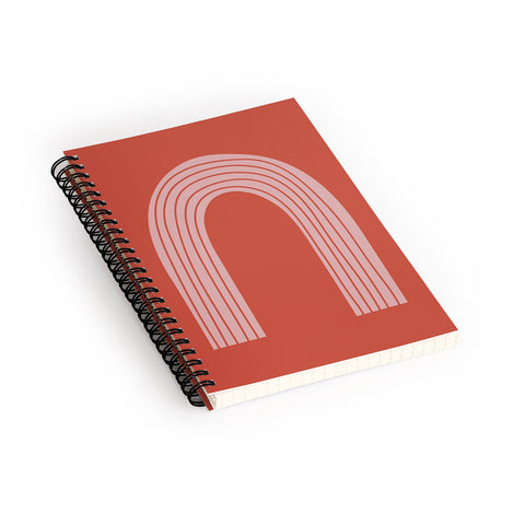 Nick Quintero Pink Arch Spiral Notebook