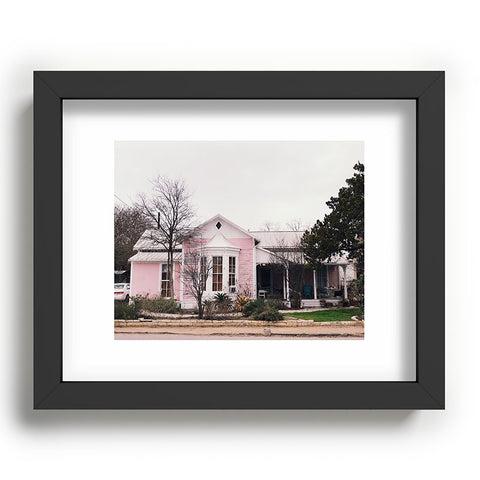 Nick Quintero Pink House Gruene TX Recessed Framing Rectangle