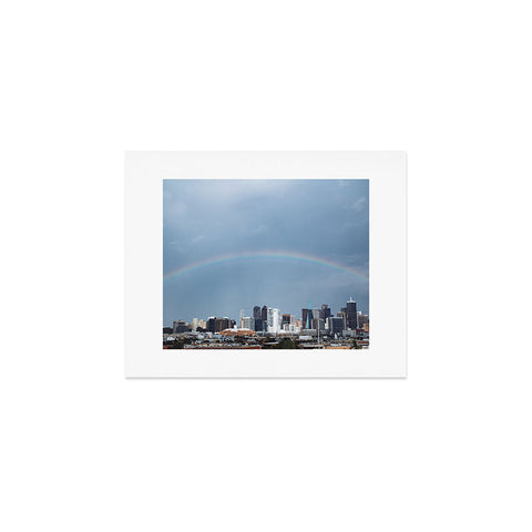 Nick Quintero Rainbow Over Dallas Art Print