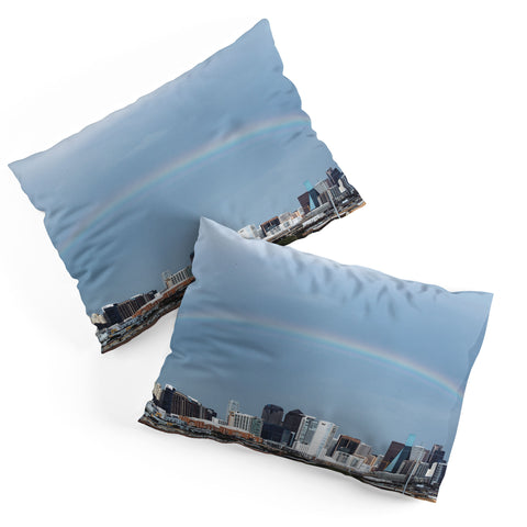 Nick Quintero Rainbow Over Dallas Pillow Shams