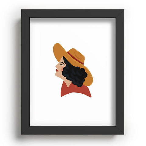 Nick Quintero Sad Cowgirl Recessed Framing Rectangle