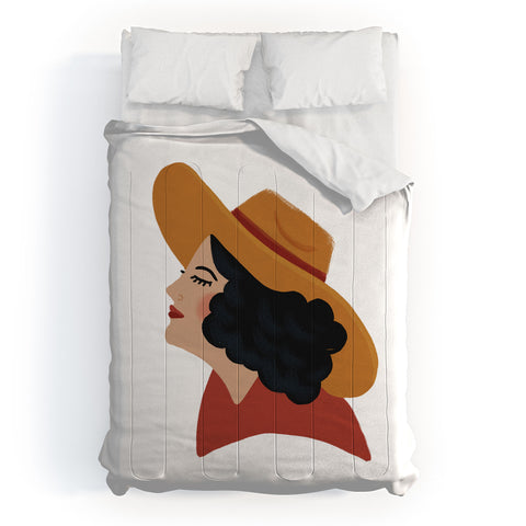 Nick Quintero Sad Cowgirl Comforter