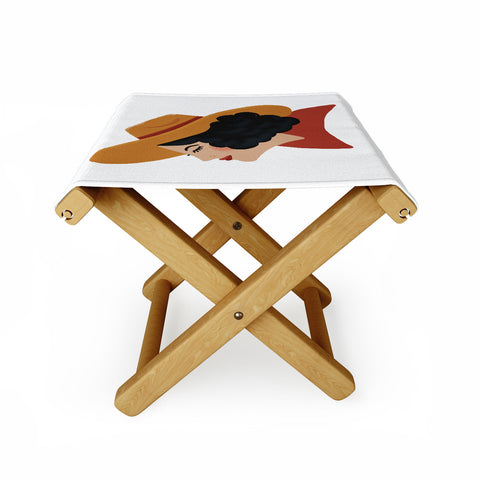 Nick Quintero Sad Cowgirl Folding Stool