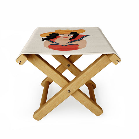 Nick Quintero Western Babe Folding Stool
