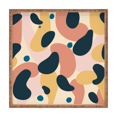 Nika BOHO CAMOUFLAGE Square Tray