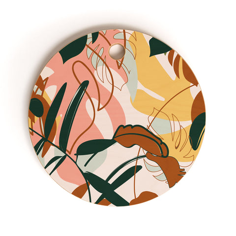 Nika BOHO JUNGLE Cutting Board Round