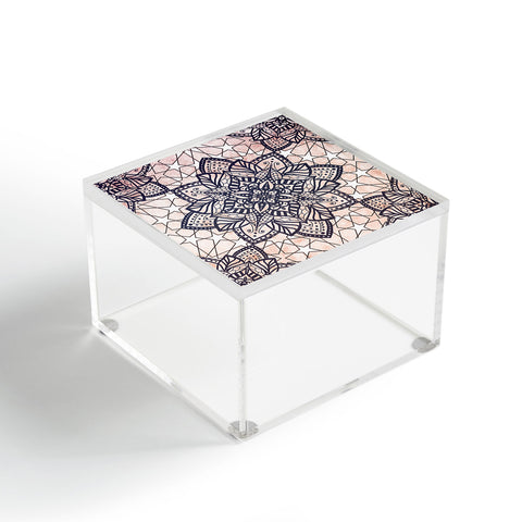 Nika BOHO MOSAIC MANDALA Acrylic Box
