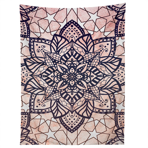 Nika BOHO MOSAIC MANDALA Tapestry