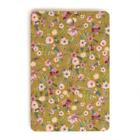 Nika COTTAGE FLORAL FIELD Cutting Board Rectangle