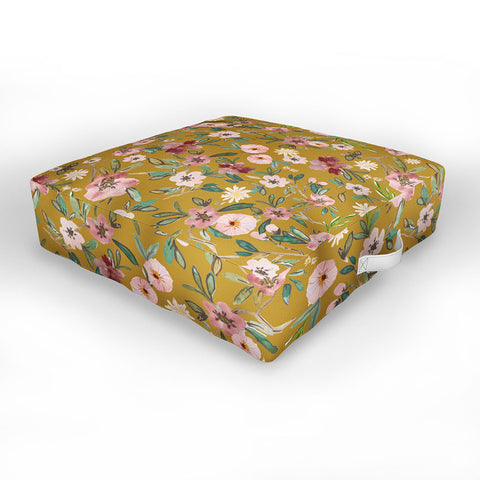 Nika COTTAGE FLORAL FIELD Outdoor Floor Cushion
