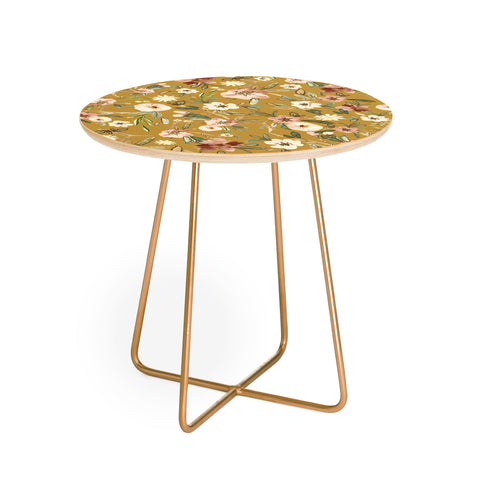 Nika COTTAGE FLORAL FIELD Round Side Table