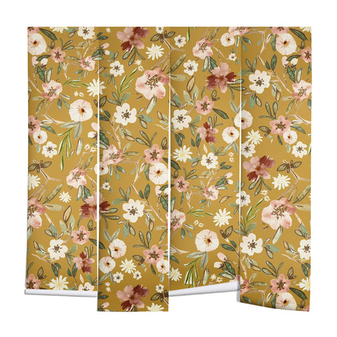 Nika COTTAGE FLORAL FIELD Wall Mural