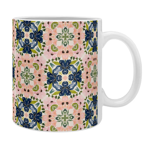 Nika FLORAL TILE Coffee Mug