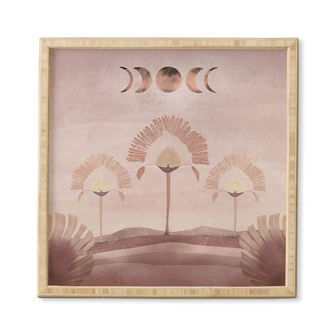 Nika MOON SALUTATION Framed Wall Art
