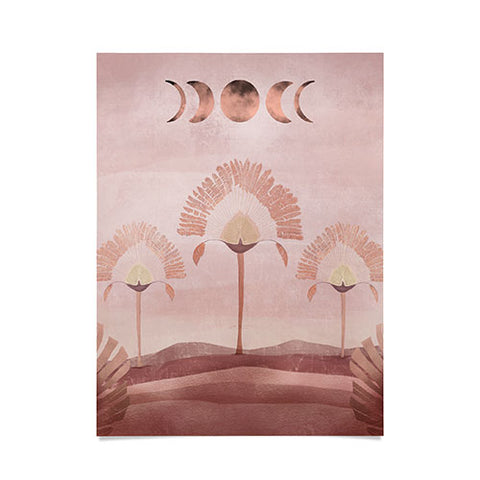 Nika MOON SALUTATION Poster