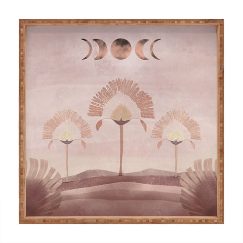 Nika MOON SALUTATION Square Tray