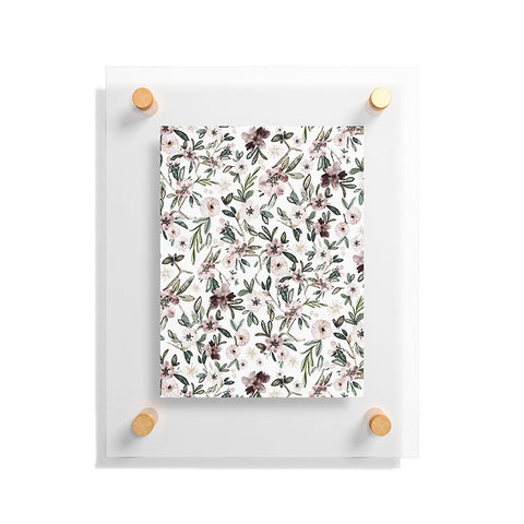 Nika STYLIZED FLORAL FIELD Floating Acrylic Print