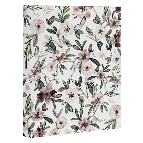 Nika STYLIZED FLORAL FIELD Art Canvas