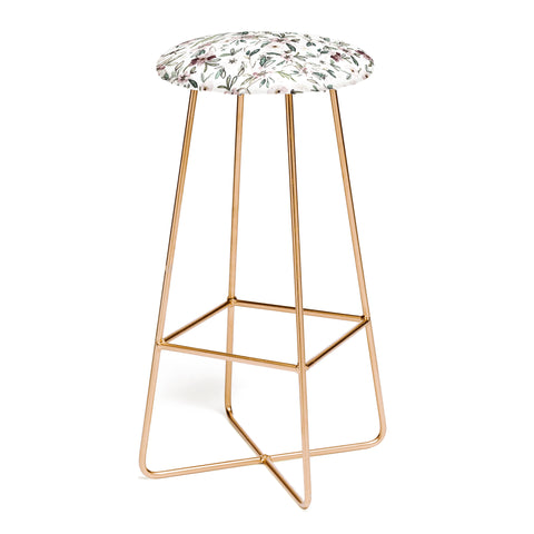 Nika STYLIZED FLORAL FIELD Bar Stool
