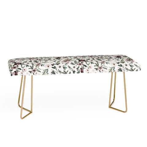 Nika STYLIZED FLORAL FIELD Bench