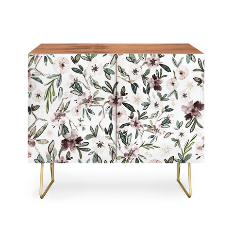 Nika STYLIZED FLORAL FIELD Credenza