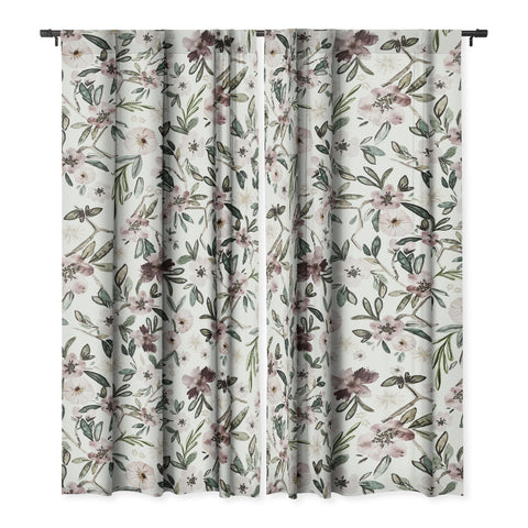 Nika STYLIZED FLORAL FIELD Blackout Non Repeat
