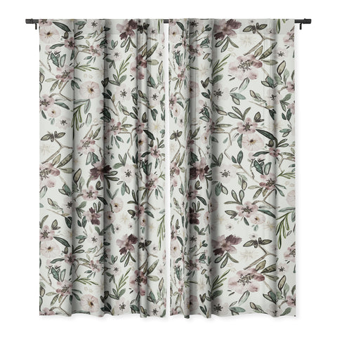 Nika STYLIZED FLORAL FIELD Blackout Non Repeat