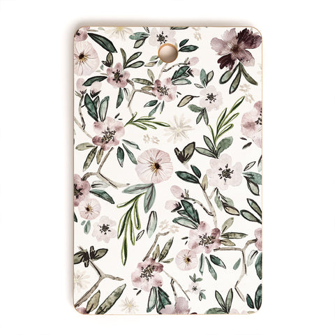 Nika STYLIZED FLORAL FIELD Cutting Board Rectangle