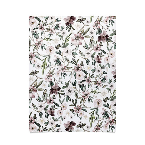 Nika STYLIZED FLORAL FIELD Poster