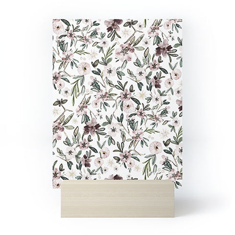Nika STYLIZED FLORAL FIELD Mini Art Print