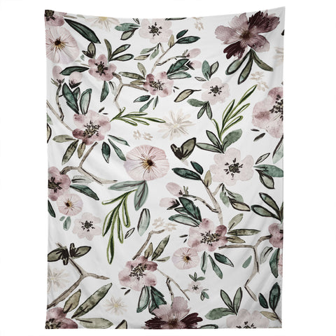 Nika STYLIZED FLORAL FIELD Tapestry