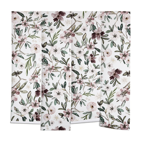 Nika STYLIZED FLORAL FIELD Wall Mural