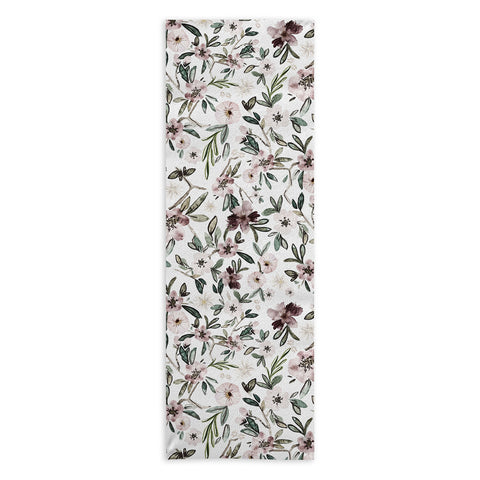 Nika STYLIZED FLORAL FIELD Yoga Towel