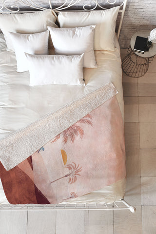 Nika The Journey Fleece Throw Blanket