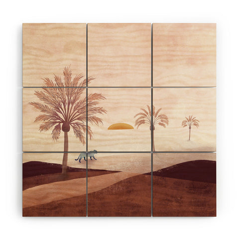Nika The Journey Wood Wall Mural