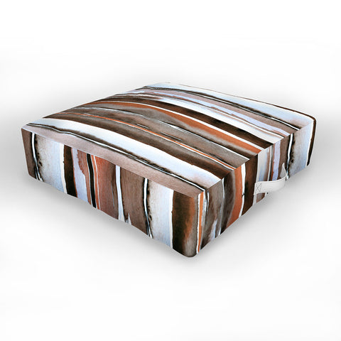 Nika WINTER STRIPES Outdoor Floor Cushion