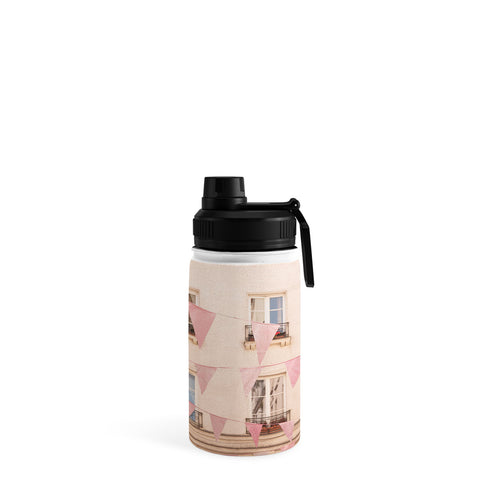 Ninasclicks Pink Paris Paris travel photography Water Bottle
