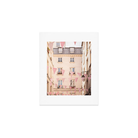 Ninasclicks Pink Paris Paris travel photography Art Print