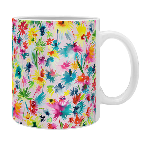 Ninola Design Abstract Flowers Jungle Coffee Mug