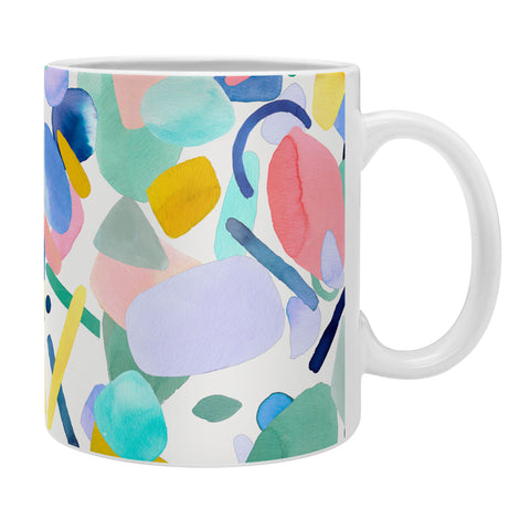 Ninola Design Abstract geometry dream Multicolored Coffee Mug